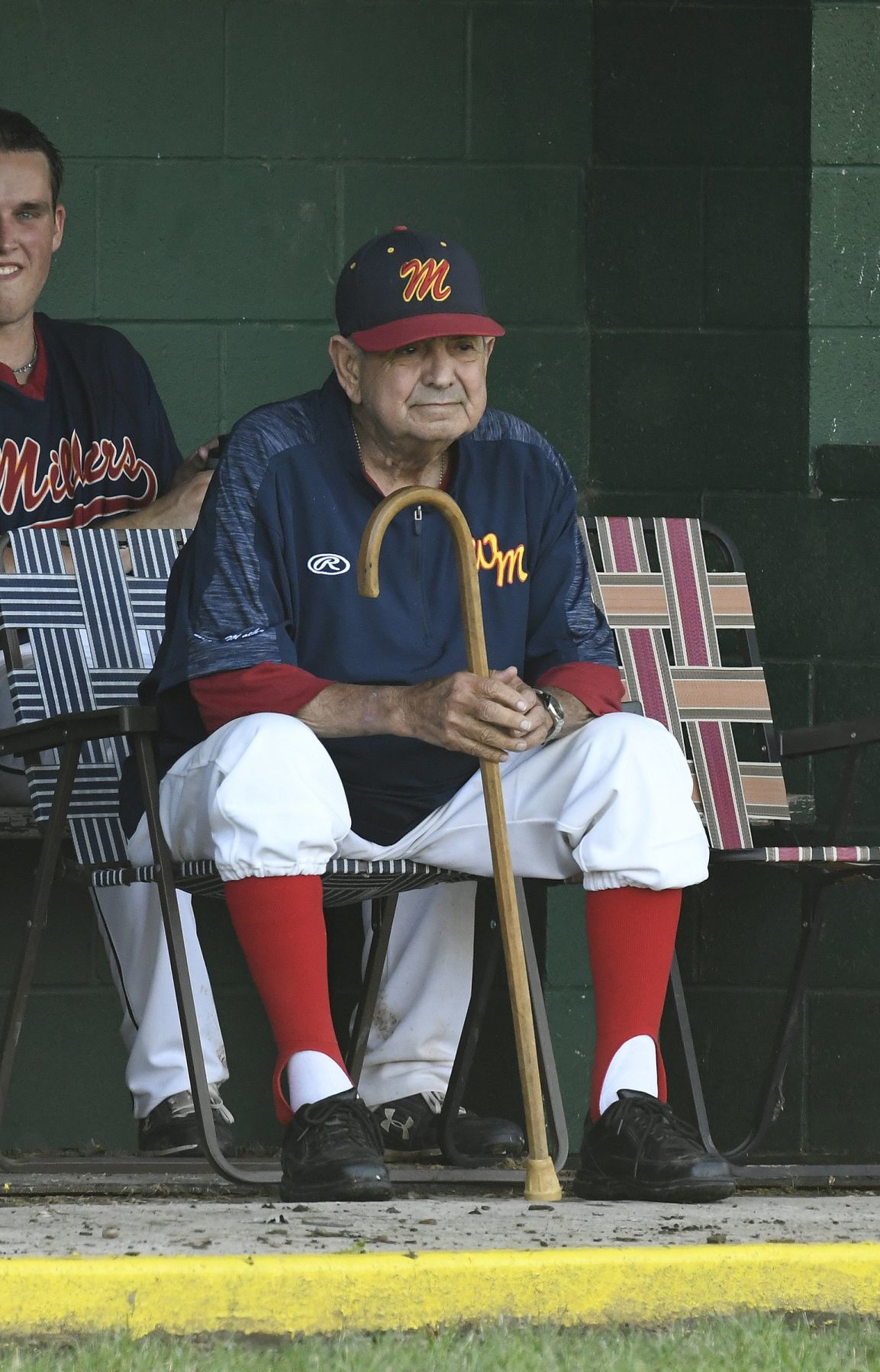 Longtime Waterloo Millers manager Vern Moehls